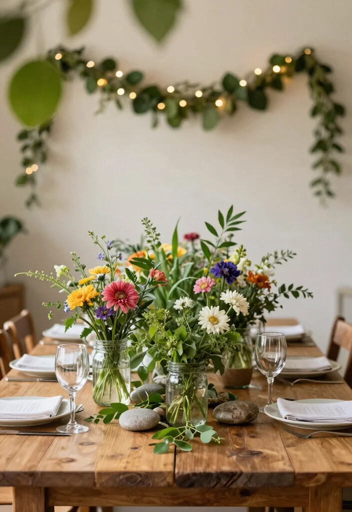 10 Simple Bridal Shower Ideas That Stay Elegant Without Extra Effort - 1. Nature-Inspired Decor