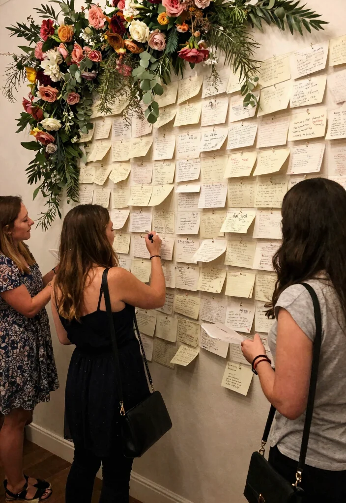 12 Anniversary Party Ideas For A Warm Stylish Milestone Event - 12. Love Notes Wall