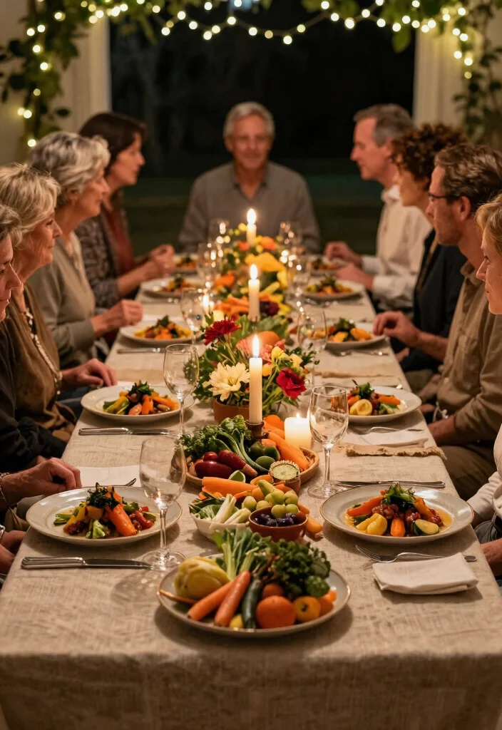 12 Anniversary Party Ideas For A Warm Stylish Milestone Event - 3. Theme Dinner Party with Farm-to-Table Cuisine