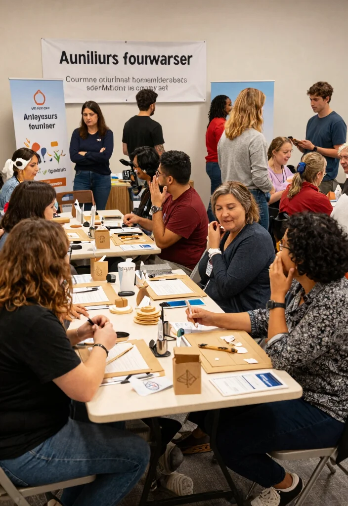 12 Anniversary Party Ideas For A Warm Stylish Milestone Event - 9. Charity Fundraiser Celebration