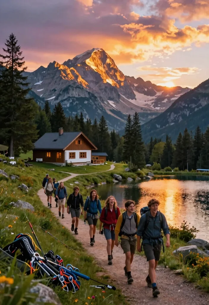 12 Bachelor Party Ideas Packed With Activities And Easy Planning - 1. Outdoor Adventure Retreat