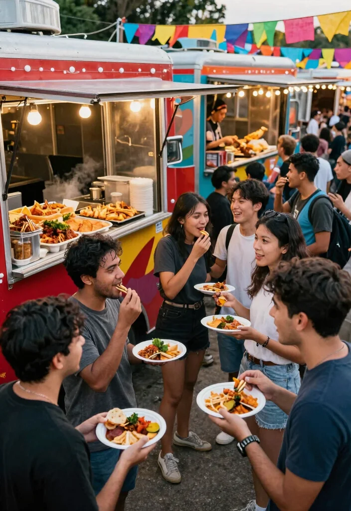 12 Bachelor Party Ideas Packed With Activities And Easy Planning - 8. Food Truck Tour