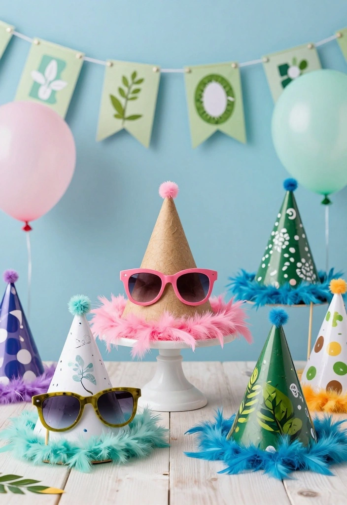 12 Bachelorette Gift Ideas For A Fun Playful Celebration Night - 2. Eco-Friendly Party Hats