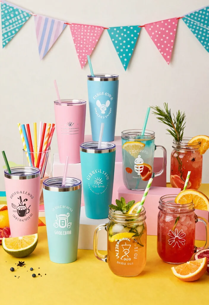 12 Bachelorette Gift Ideas For A Fun Playful Celebration Night - 4. Reusable Drinkware