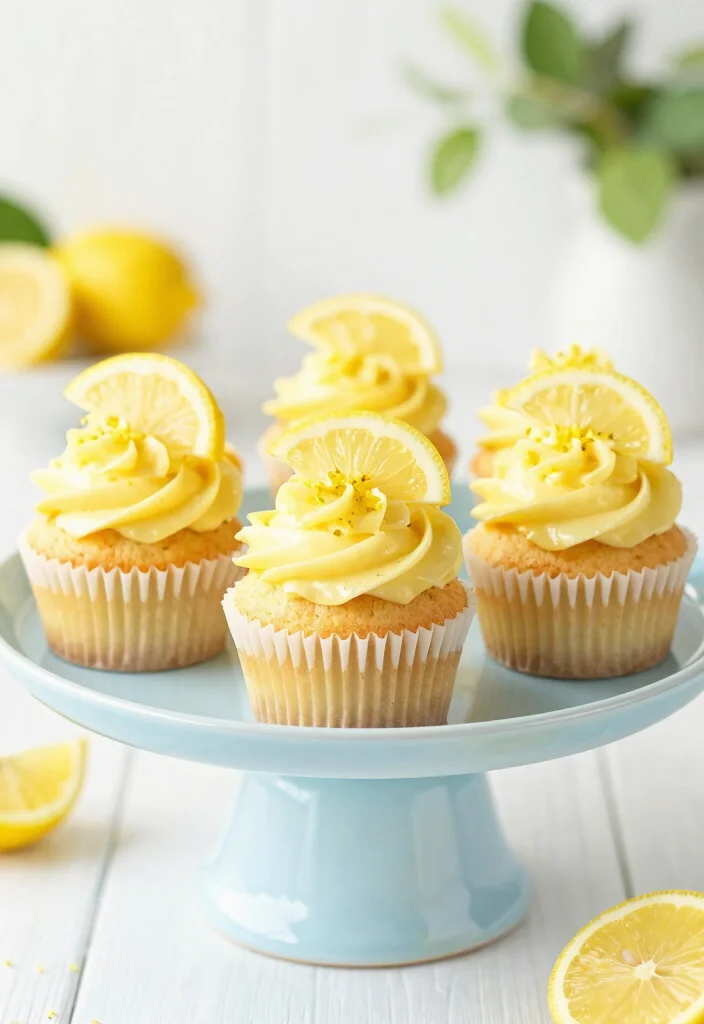 12 Bridal Shower Cupcake Ideas That Look Gorgeous And Taste Amazing - 5. Lemon Zest Cupcakes