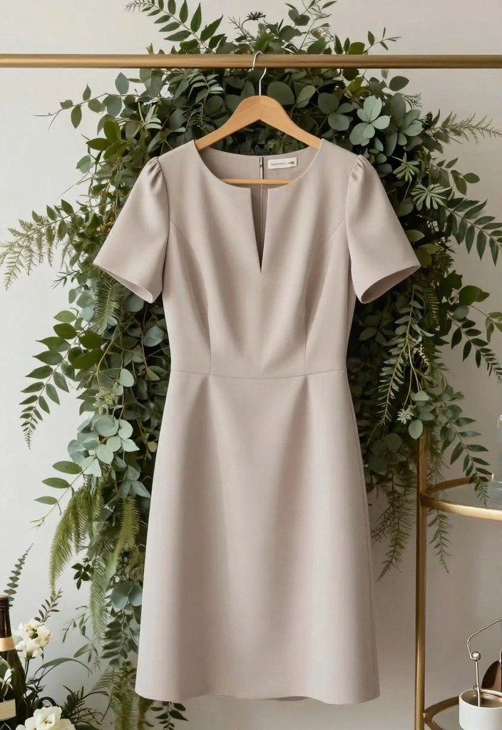 12 Bridal Shower Dress Ideas For A Chic Confident Celebration Look - 12. Simple Shift Dress