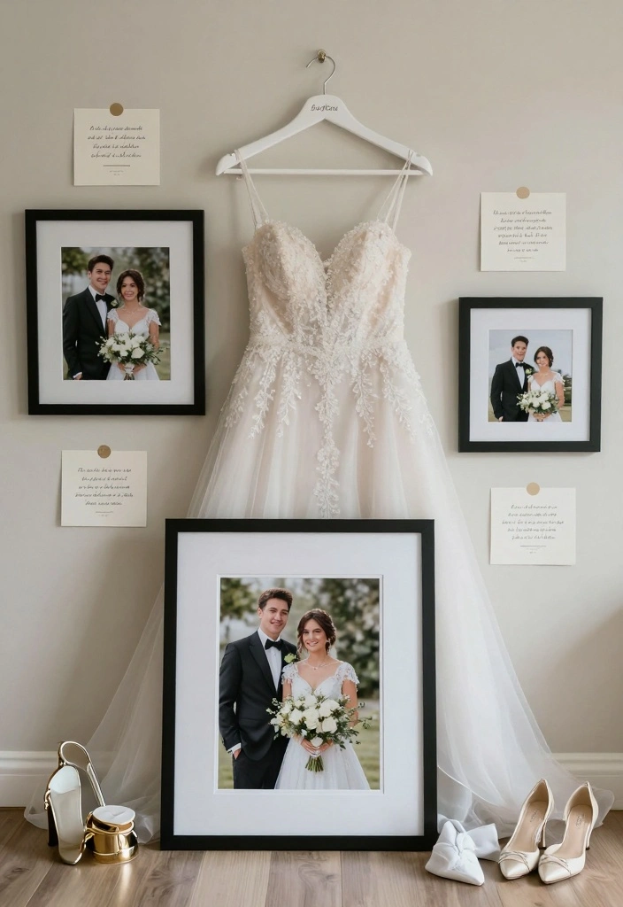 12 Bride Room Decoration Ideas To Create A Calm Elegant Space - 6. Personalized Touches