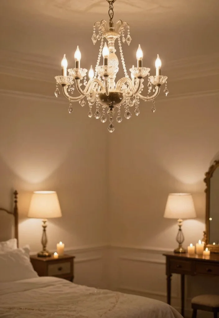 12 Bride Room Decoration Ideas To Create A Calm Elegant Space - 7. Elegant Lighting