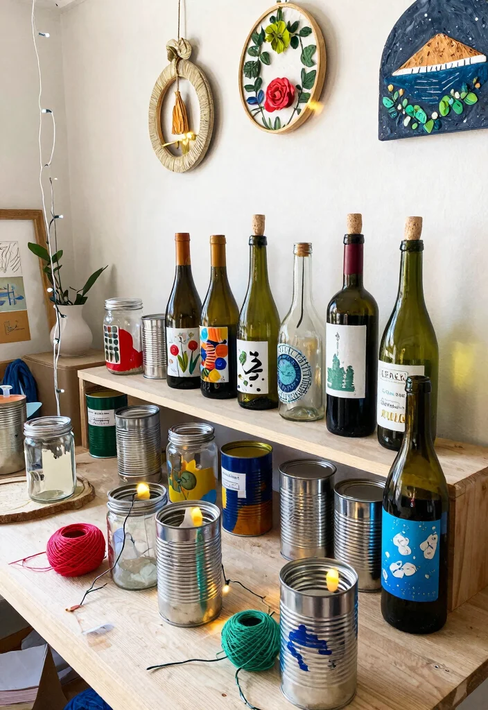 12 Bride To Be Decoration Ideas That Feel Fun Fresh And Modern - 2. Upcycled Decorations