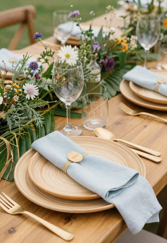 12 Bride To Be Decoration Ideas That Feel Fun Fresh And Modern - 4. Sustainable Tableware