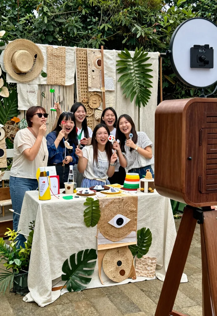 12 Bride To Be Decoration Ideas That Feel Fun Fresh And Modern - 5. Photo Booth with a Twist