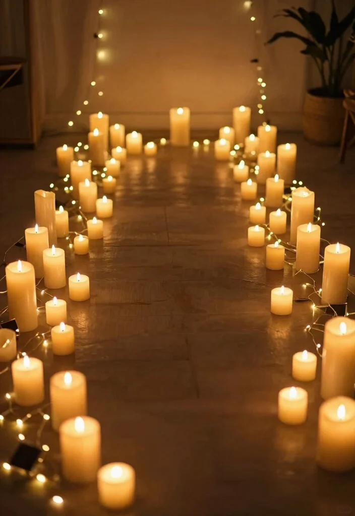 12 Bride To Be Decoration Ideas That Feel Fun Fresh And Modern - 6. Natural Candles and Lighting