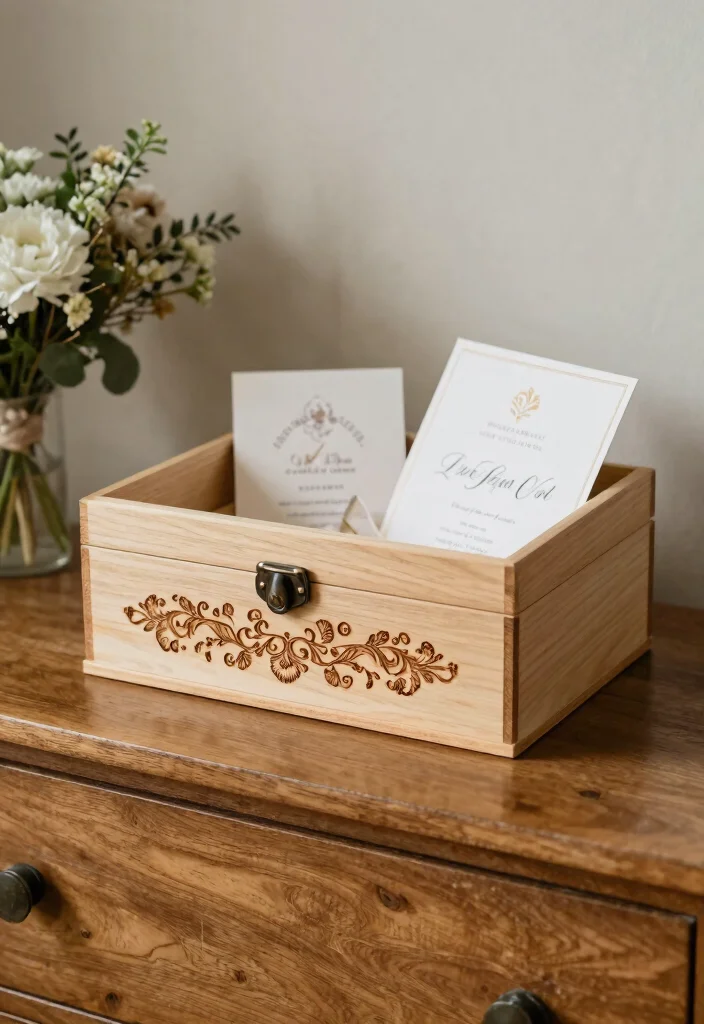 12 Bride To Be Gift Ideas Full Of Joy, Practicality And Style - 10. Personalized Keepsake Box