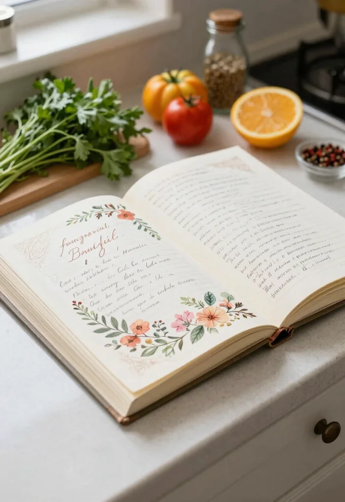 12 Bride To Be Gift Ideas Full Of Joy, Practicality And Style - 7. Custom Recipe Book