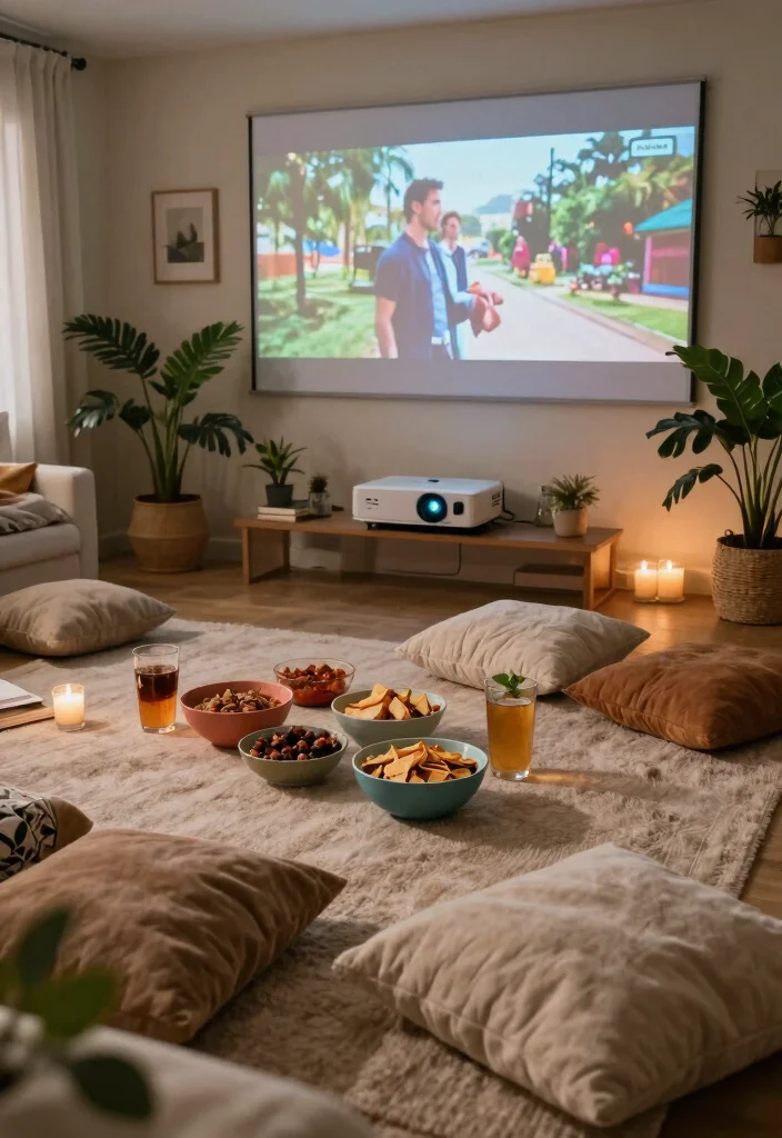 12 Brides Party Ideas With Creative Activities And Stylish Themes - 8. Eco-Conscious Movie Night