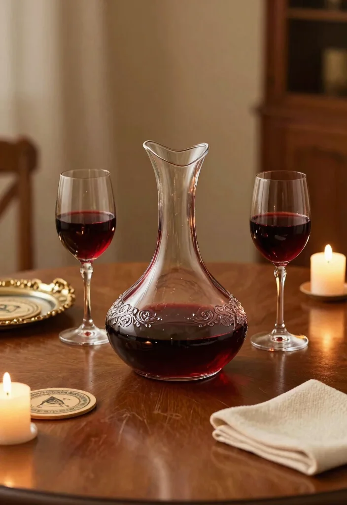 12 Fifty Anniversary Gift Ideas Honoring A Lifetime Of Love - 5. Vintage Wine or Whiskey Decanter Set
