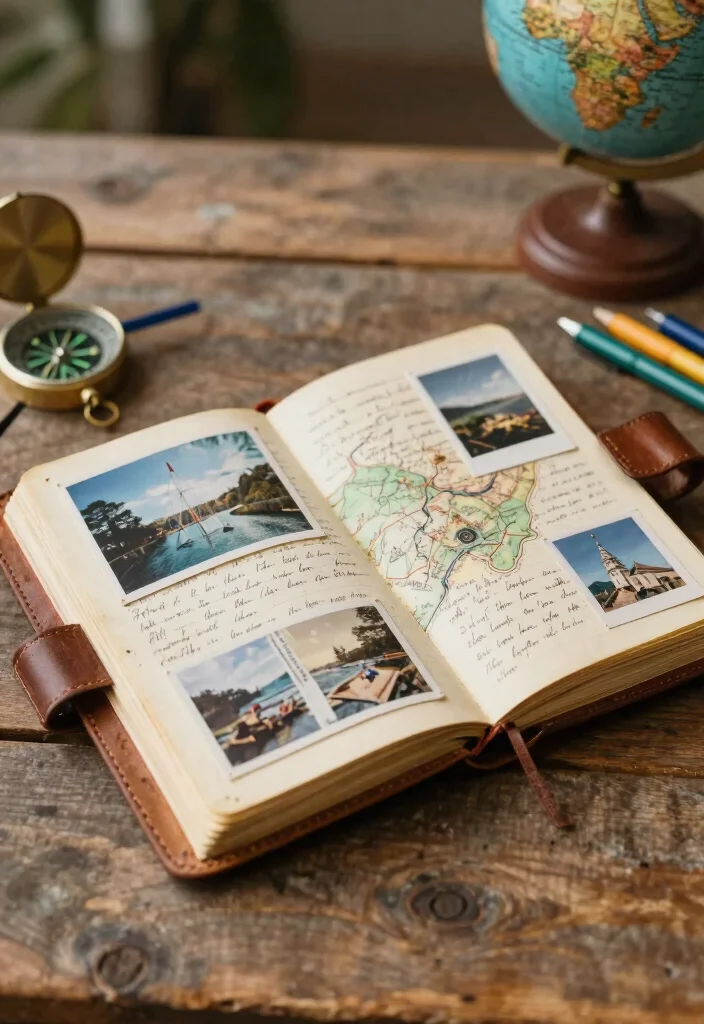 12 Fifty Anniversary Gift Ideas Honoring A Lifetime Of Love - 6. Vintage Travel Journal