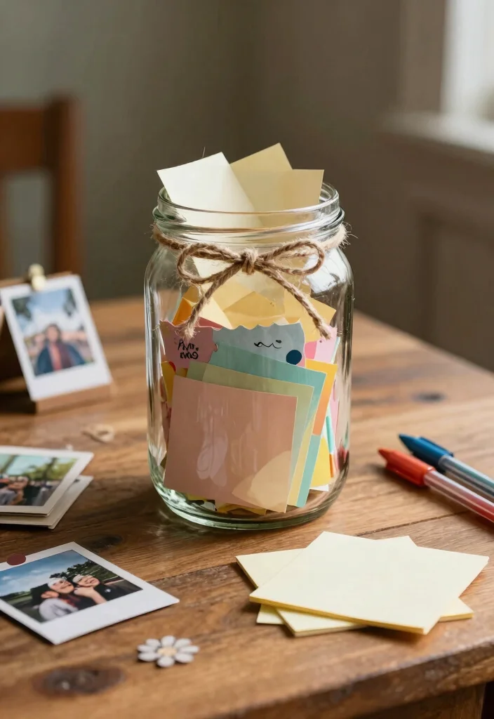 12 Fifty Anniversary Gift Ideas Honoring A Lifetime Of Love - 8. Memory Jar