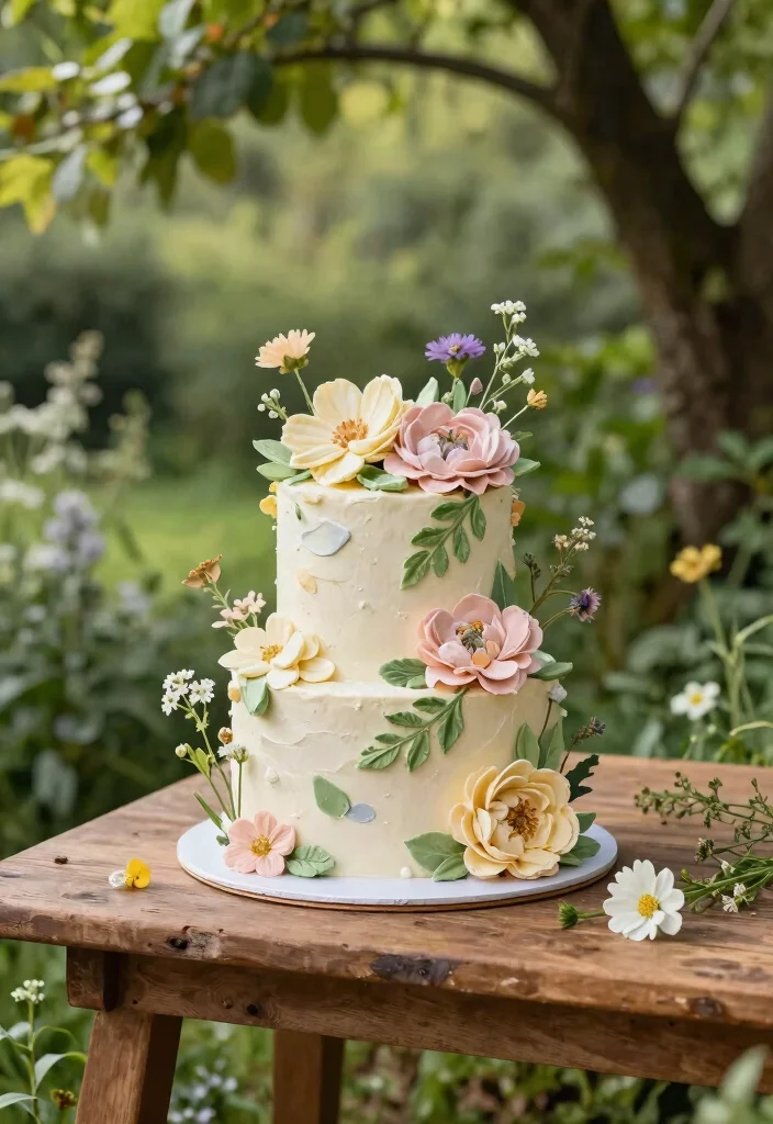 12 Graduation Cake Ideas To Celebrate Success With Sweet Creativity 45 12 Graduation Cake Ideas To Celebrate Success With Sweet Creativity - 5. Nature-Inspired Cake