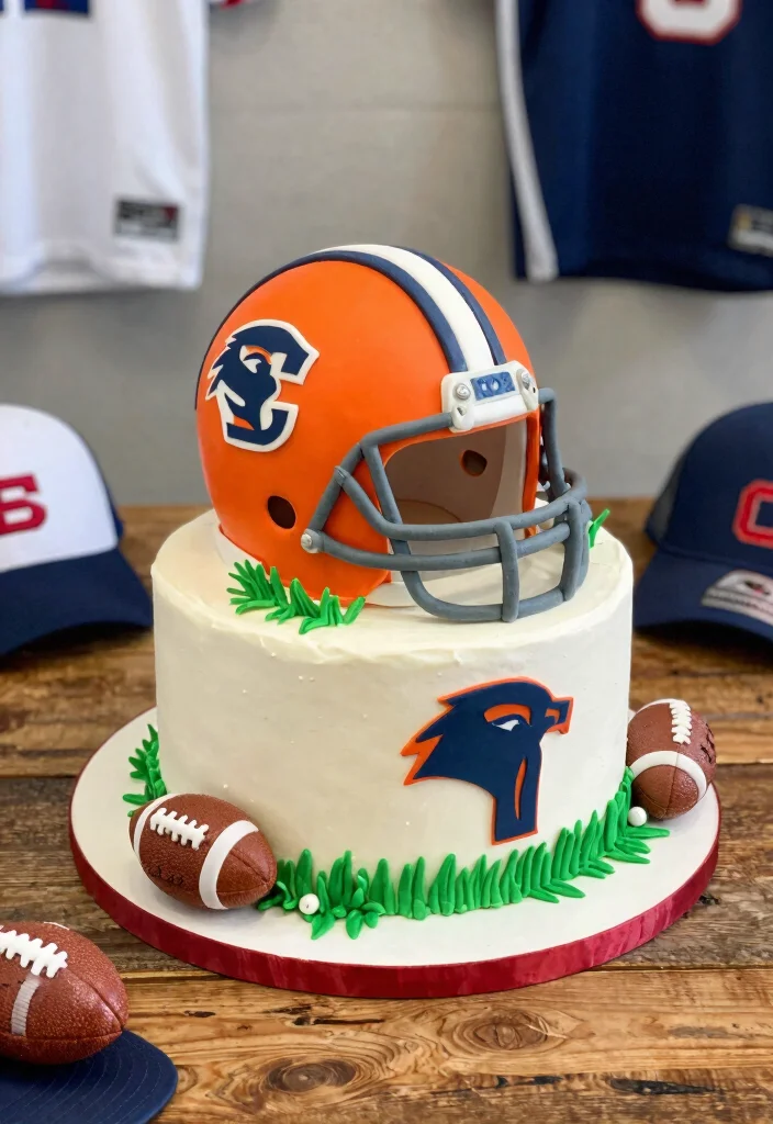 12 Groom Cake Ideas That Add Personality And Fun To Wedding Events - 1. Sports Fanatic Cake