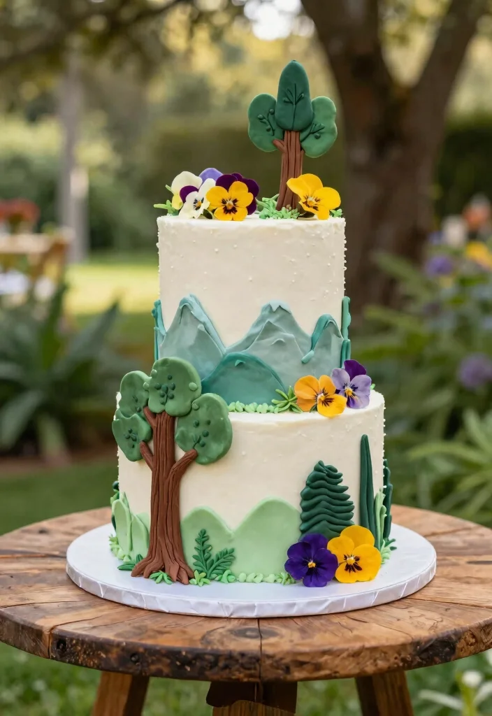 12 Groom Cake Ideas That Add Personality And Fun To Wedding Events - 10. Nature-Inspired Cake