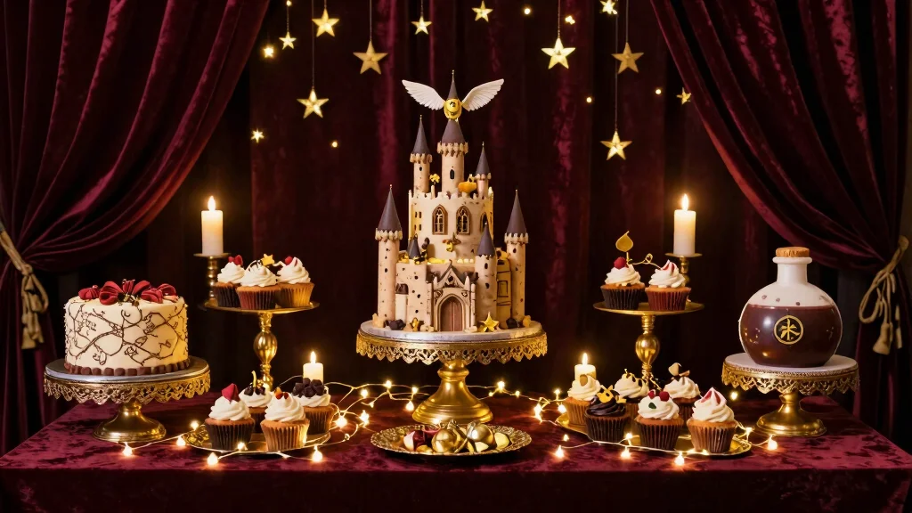 12 Harry Potter Cake Ideas With Whimsical Wizarding World Details