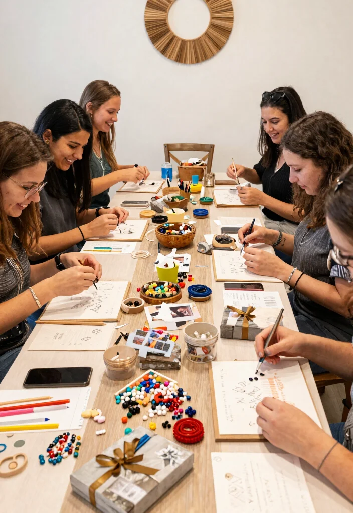 12 Hens Party Ideas That Are Stylish Fun And Easy To Organize - 12. Personalized Gift Making Workshop