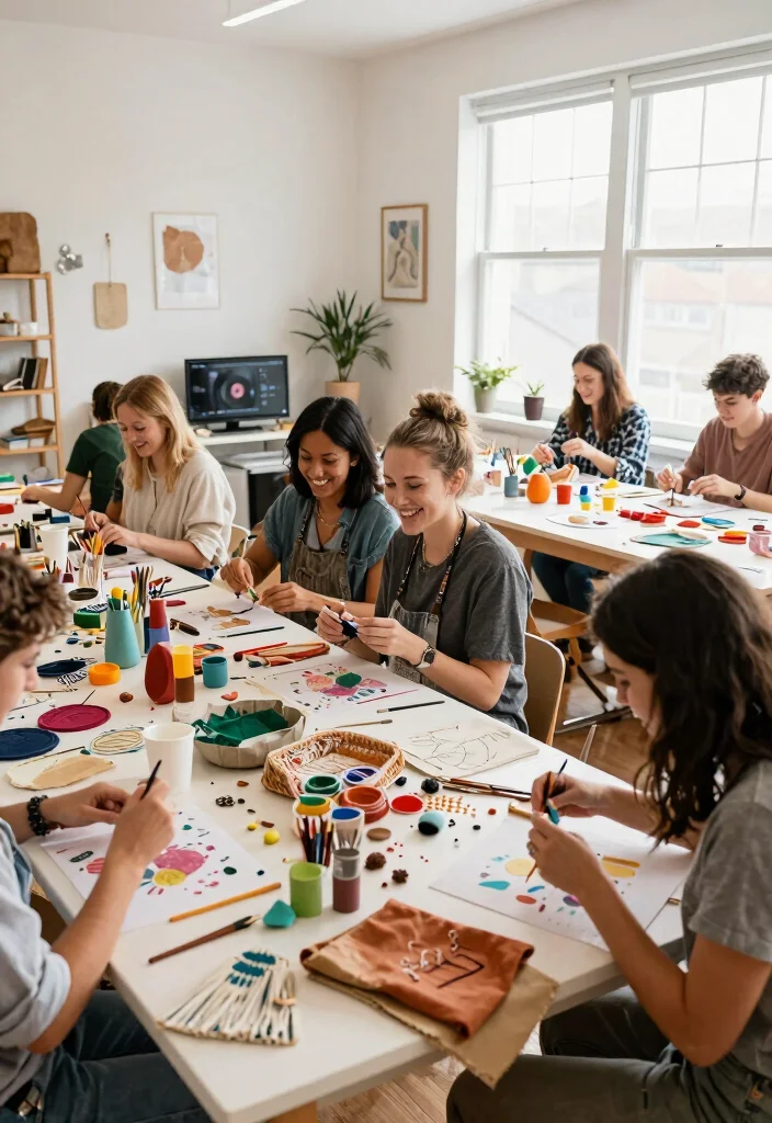 12 Hens Party Ideas That Are Stylish Fun And Easy To Organize - 2. Crafting Workshop