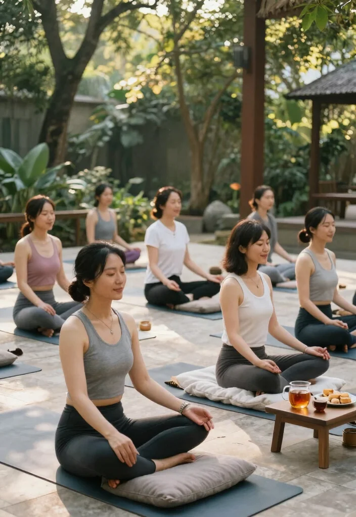 12 Low Key Bachelorette Party Ideas For A Relaxed Memorable Night - 10. Mindfulness Retreat: Yoga and Meditation