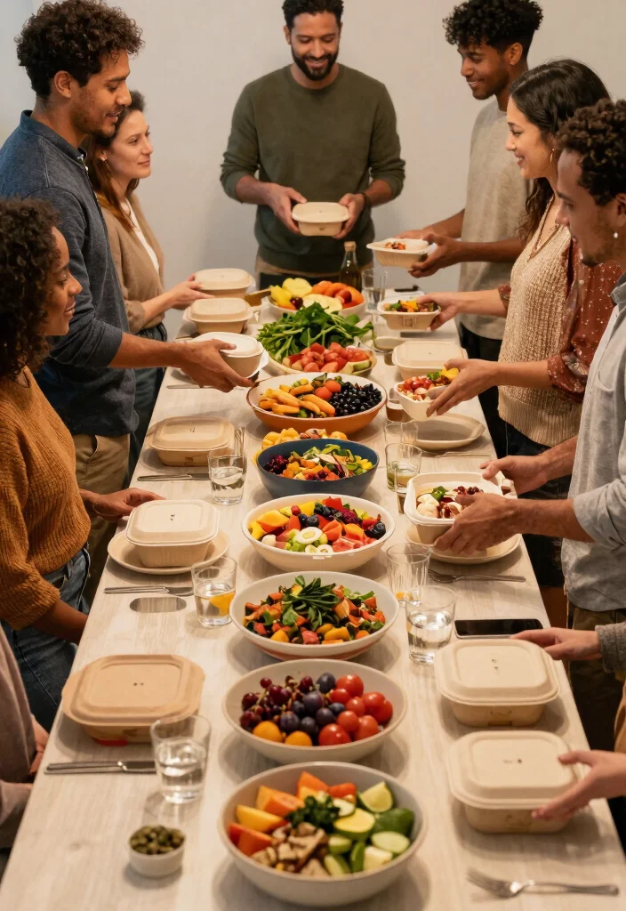 12 Low Key Bachelorette Party Ideas For A Relaxed Memorable Night - 11. Potluck Dinner with a Sustainable Twist