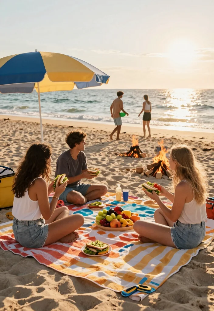 12 Low Key Bachelorette Party Ideas For A Relaxed Memorable Night - 8. Beach Day Picnic with Eco-Conscious Activities
