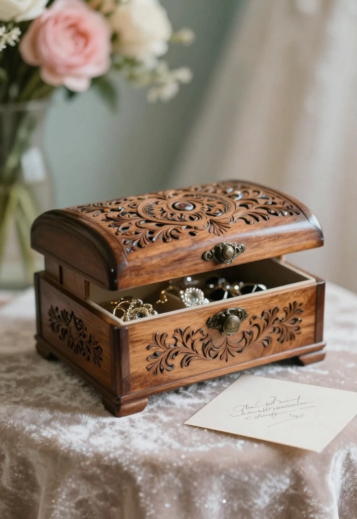 12 Mother Of The Bride Gift Ideas To Show Love And Appreciation - 1. Engraved Jewelry Box