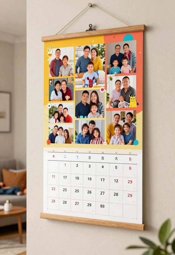 12 Mother Of The Bride Gift Ideas To Show Love And Appreciation - 10. Personalized Calendar