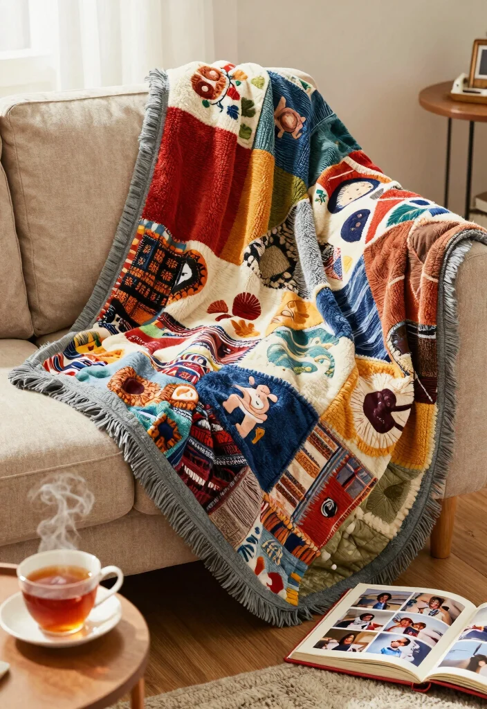 12 Mother Of The Bride Gift Ideas To Show Love And Appreciation - 6. Memory Blanket