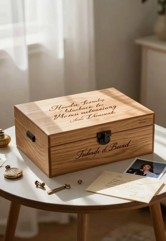 12 Mother Of The Bride Gift Ideas To Show Love And Appreciation - 7. Personalized Keepsake Box