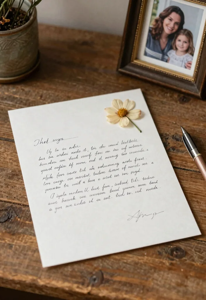 12 Mother Of The Bride Gift Ideas To Show Love And Appreciation - 9. Handwritten Letter