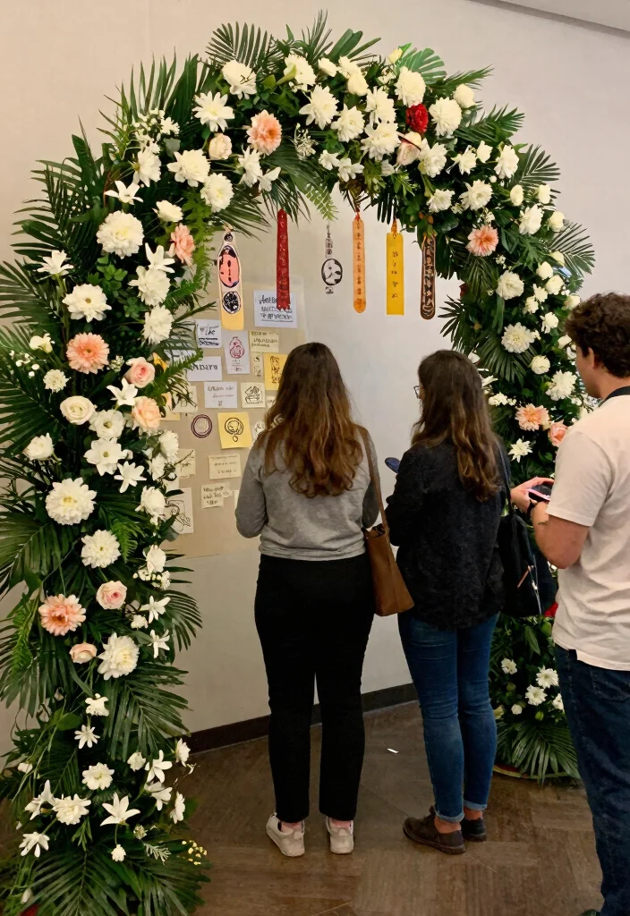 12 Seemantham Decoration Ideas Blending Tradition And Grace - 12. Thematic Exit Decor