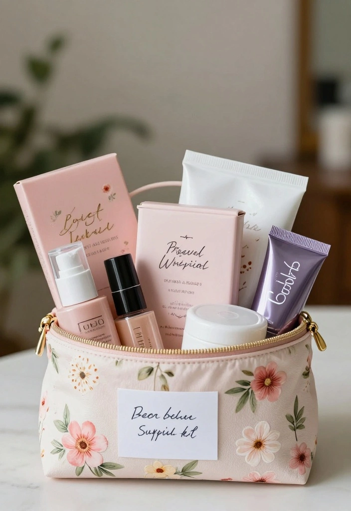 12 Sister Wedding Gift Ideas To Celebrate Bonds And New Beginnings - 12. Bridal Survival Kit