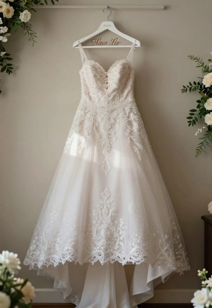 12 Sister Wedding Gift Ideas To Celebrate Bonds And New Beginnings - 6. Customized Wedding Dress Hanger