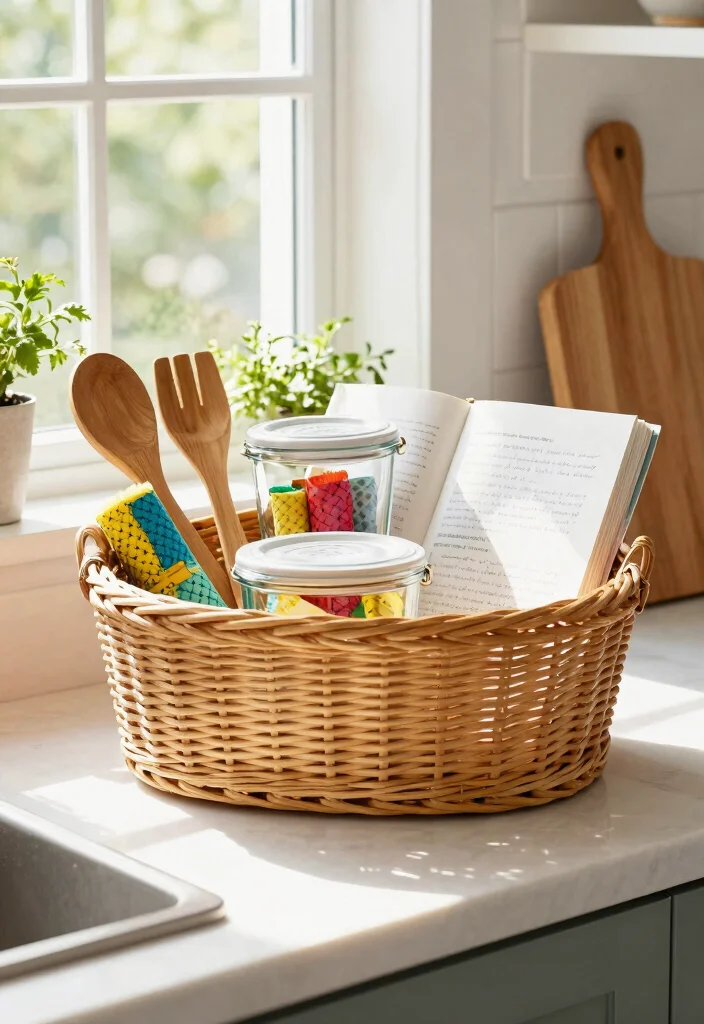 12 Wedding Basket Gift Ideas Curated For Warm Joyful Gifting - 3. Sustainable Kitchen Essentials
