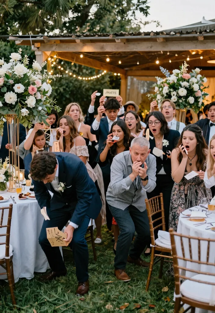 12 Wedding Party Games Ideas That Keep Everyone Energized - 11. Treasure Hunt