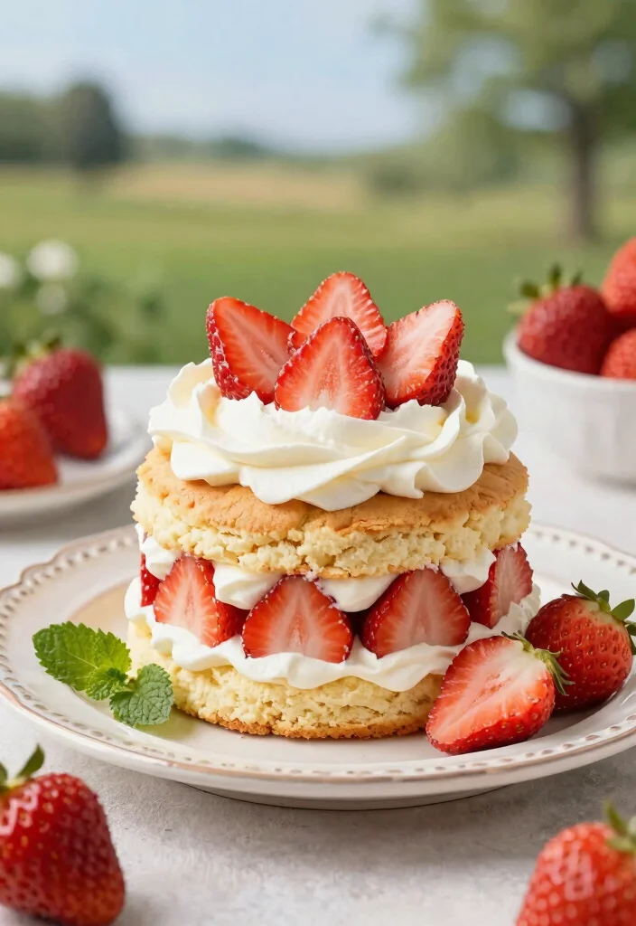 14 Birthday Cake Ideas That Impress Guests With Style And Flavor - 10. Strawberry Shortcake