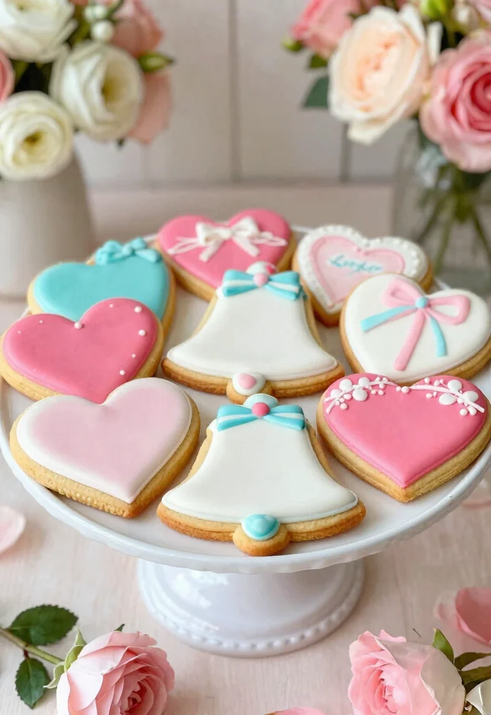 14 Bridal Shower Food Ideas Your Guests Will Love From Start To Finish - 14. Themed Cookies