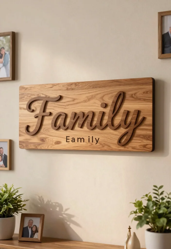 14 Bridal Shower Gift Ideas That Feel Personal And Truly Useful - 12. Personalized Family Name Sign