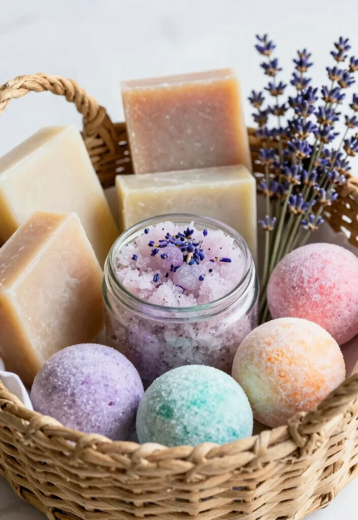 14 Bridal Shower Gift Ideas That Feel Personal And Truly Useful - 7. Organic Bath Products Basket