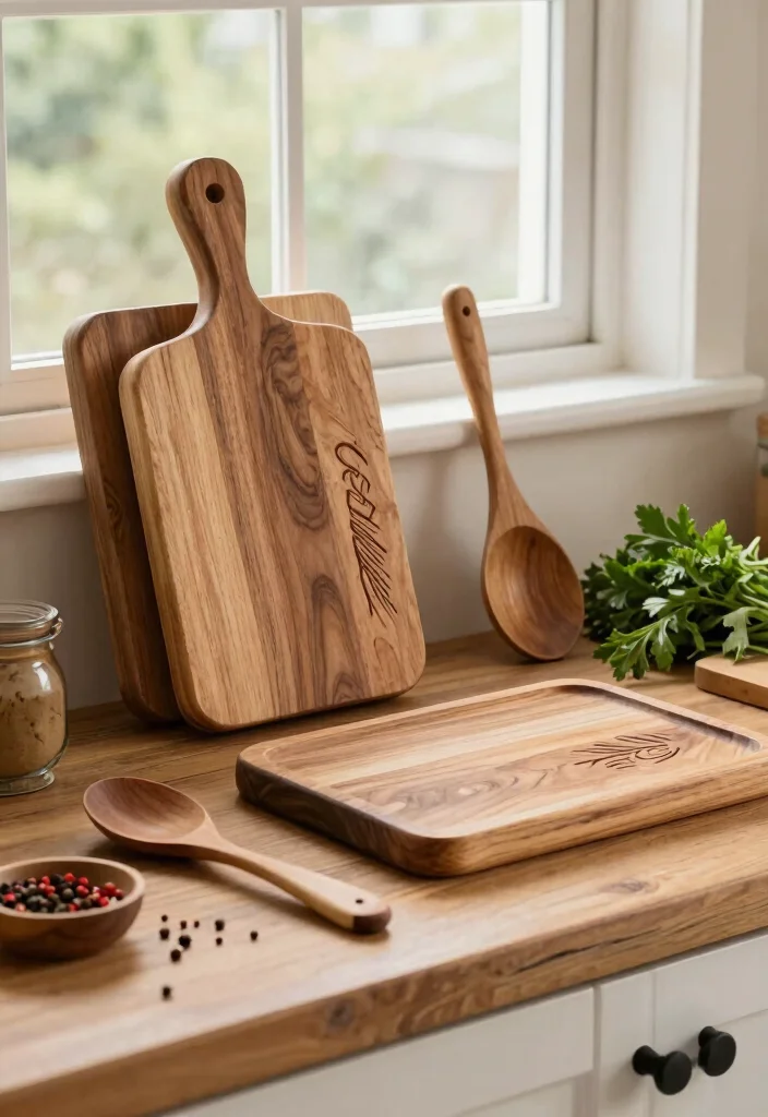 14 Couple Wedding Gift Ideas They Will Truly Use And Cherish - 2. Handcrafted Wooden Kitchenware