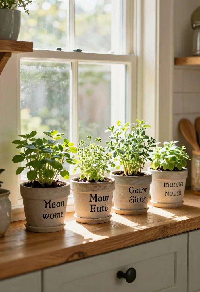14 Couple Wedding Gift Ideas They Will Truly Use And Cherish - 4. Custom Planters with Herb Seeds