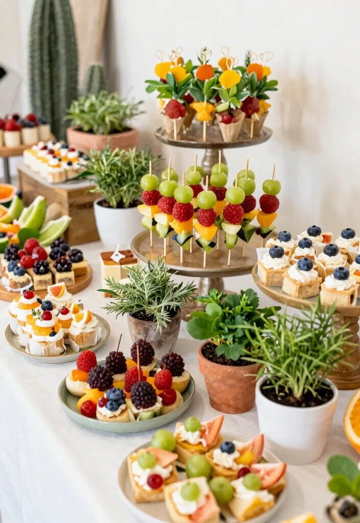 14 Engagement Party Decoration Ideas For A Stunning Festive Look - 13. Edible Decorations