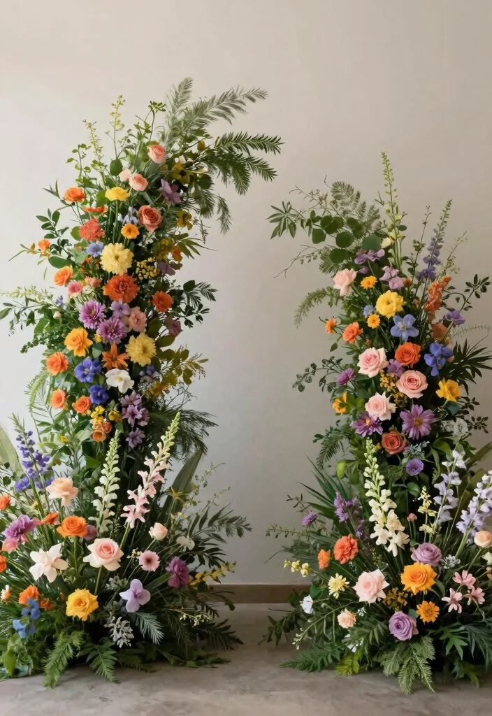 14 Engagement Party Decoration Ideas For A Stunning Festive Look - 4. Floral Backdrops