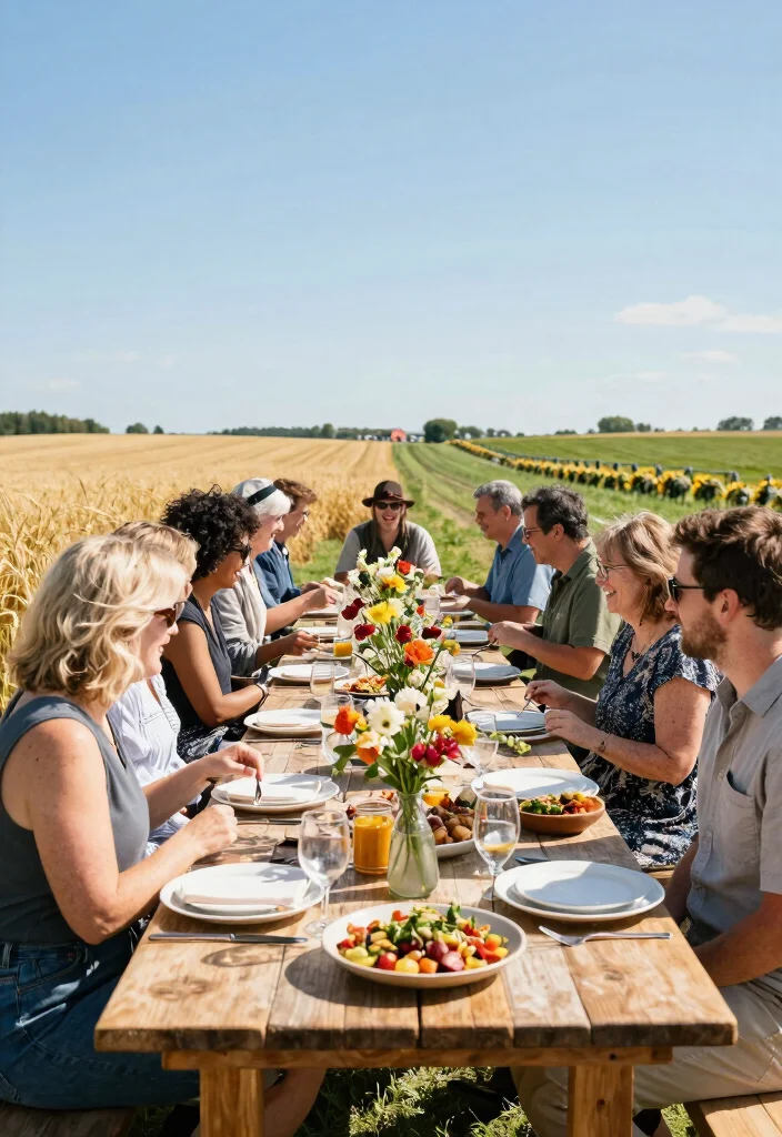 14 Engagement Party Ideas That Feel Fresh Fun And Celebration Ready - 6. Farm-to-Table Feast